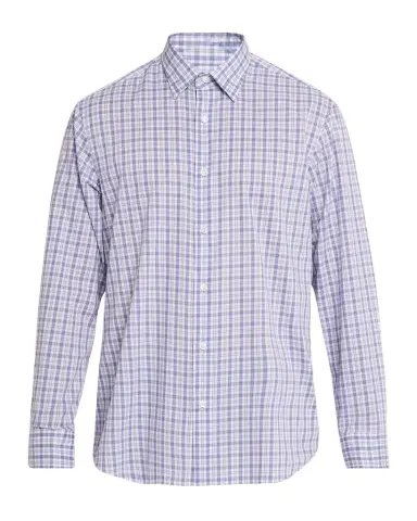 Brioni Men's Plaid Cotton Sport Shirt | Thumbnail 1 Brioni Men's Plaid Cotton Sport Shirt | Thumbnail 1