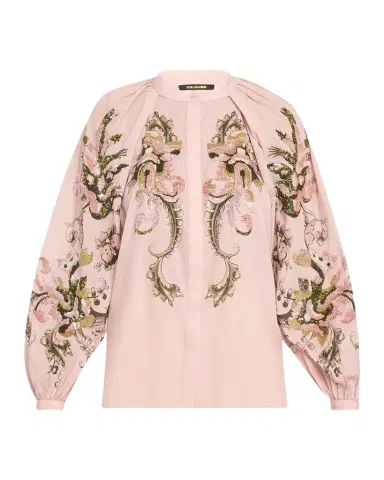 Kobi Halperin Heidi Sequin Floral-Print Blouse | Thumbnail 1 Kobi Halperin Heidi Sequin Floral-Print Blouse | Thumbnail 1