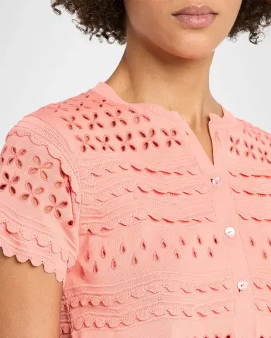 Ulla Johnson Abriana Eyelet Cropped Cardigan | Thumbnail 5 Ulla Johnson Abriana Eyelet Cropped Cardigan | Thumbnail 5