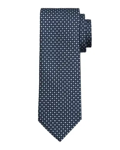 Brioni Men's Micro-Floral Silk Tie | Thumbnail 1 Brioni Men's Micro-Floral Silk Tie | Thumbnail 1
