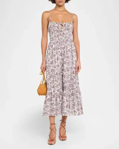 Ulla Johnson Aydin Cami Midi Dress | Thumbnail 2 Ulla Johnson Aydin Cami Midi Dress | Thumbnail 2