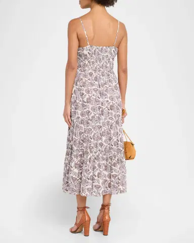Ulla Johnson Aydin Cami Midi Dress | Thumbnail 3 Ulla Johnson Aydin Cami Midi Dress | Thumbnail 3