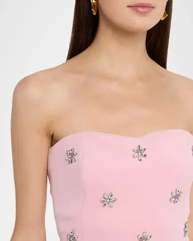 Generation Love Pixie Strapless Crystal-Embellished Mini Dress | Thumbnail 5 Generation Love Pixie Strapless Crystal-Embellished Mini Dress | Thumbnail 5