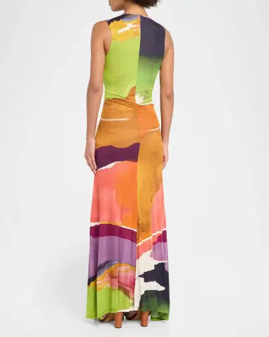 Ulla Johnson x Helen Frankenthaler Lana Sleeveless Jersey Maxi Dress | Thumbnail 3 Ulla Johnson x Helen Frankenthaler Lana Sleeveless Jersey Maxi Dress | Thumbnail 3