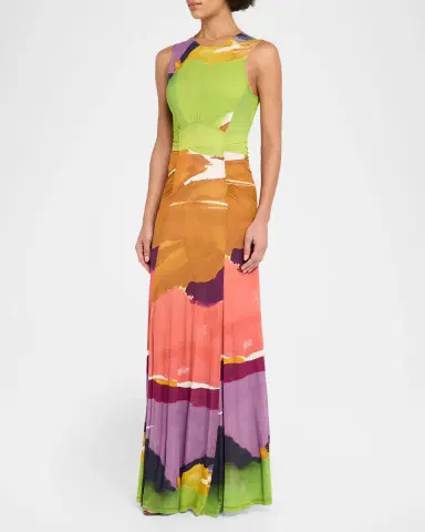 Ulla Johnson x Helen Frankenthaler Lana Sleeveless Jersey Maxi Dress | Thumbnail 4 Ulla Johnson x Helen Frankenthaler Lana Sleeveless Jersey Maxi Dress | Thumbnail 4