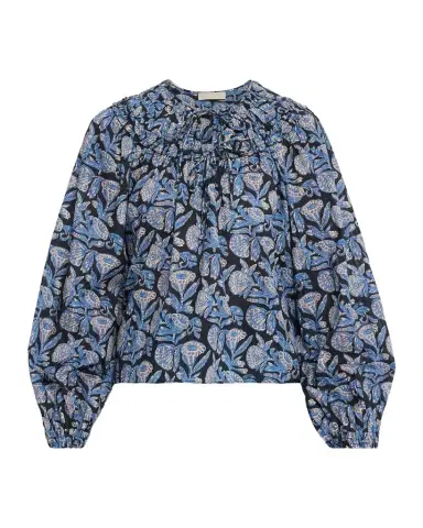 Ulla Johnson Florelle Printed Long-Sleeve Blouse | Thumbnail 1 Ulla Johnson Florelle Printed Long-Sleeve Blouse | Thumbnail 1