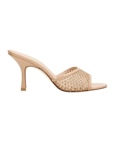 Stuart Weitzman 5mm Bareitall Mesh and Leather Sandals | Thumbnail 1 Stuart Weitzman 5mm Bareitall Mesh and Leather Sandals | Thumbnail 1