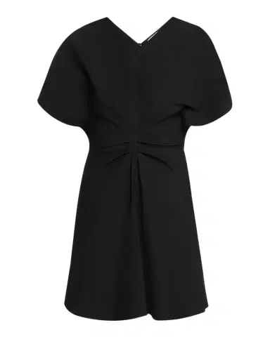 A.L.C. Leni Short-Sleeve Linen-Blend Mini Dress | Thumbnail 1 A.L.C. Leni Short-Sleeve Linen-Blend Mini Dress | Thumbnail 1