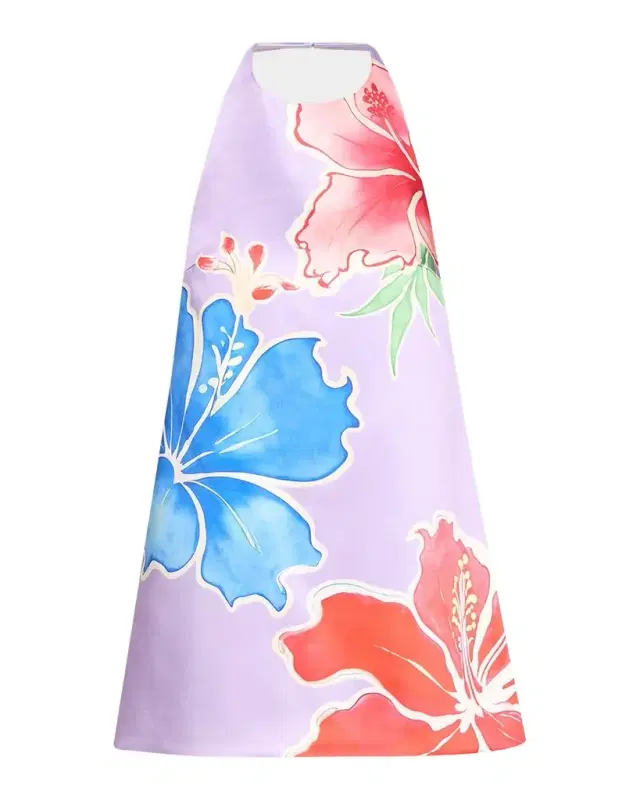 Drexley Floral Halter Mini Dress Drexley Floral Halter Mini Dress