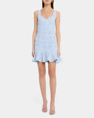 Generation Love Celena Two-Tone Lace Mini Dress | Thumbnail 2 Generation Love Celena Two-Tone Lace Mini Dress | Thumbnail 2