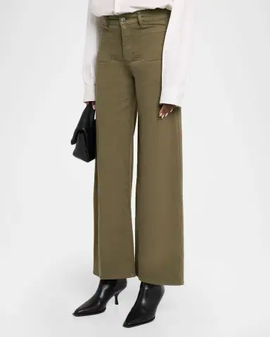 FRAME Le Slim Palazzo Pants | Thumbnail 4 FRAME Le Slim Palazzo Pants | Thumbnail 4