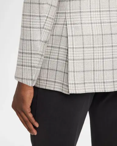 Kiton Men's Plaid Wool and Cashmere Sport Coat | Thumbnail 8 Kiton Men's Plaid Wool and Cashmere Sport Coat | Thumbnail 8