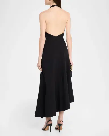A.L.C. Celina Linen-Blend Halter Dress | Thumbnail 3 A.L.C. Celina Linen-Blend Halter Dress | Thumbnail 3