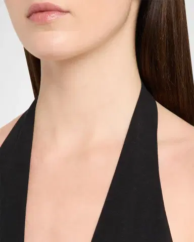 A.L.C. Celina Linen-Blend Halter Dress | Thumbnail 5 A.L.C. Celina Linen-Blend Halter Dress | Thumbnail 5
