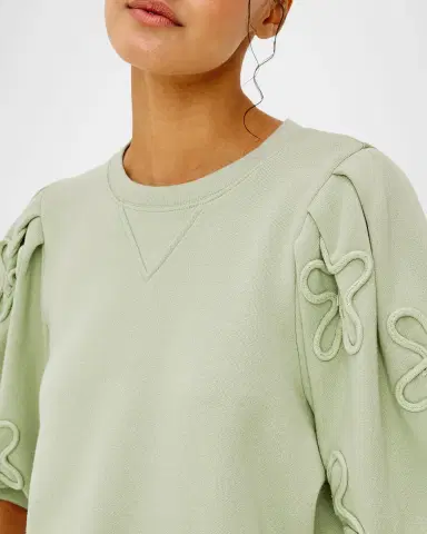 Rails Camy Floral Puff-Sleeve Sweatshirt | Thumbnail 5 Rails Camy Floral Puff-Sleeve Sweatshirt | Thumbnail 5