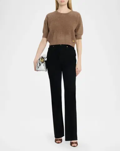 L'Agence Guinevere Cropped Pullover | Thumbnail 2 L'Agence Guinevere Cropped Pullover | Thumbnail 2