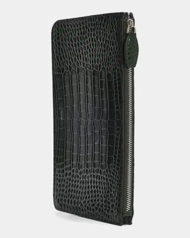 Toteme Croc-Embossed Leather Clutch Bag | Thumbnail 5 Toteme Croc-Embossed Leather Clutch Bag | Thumbnail 5