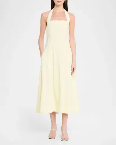 A.L.C. Elinor Halter Midi Dress | Thumbnail 2 A.L.C. Elinor Halter Midi Dress | Thumbnail 2