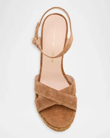 Stuart Weitzman 80mm Dayna Suede Espadrille Platform Sandals | Thumbnail 6 Stuart Weitzman 80mm Dayna Suede Espadrille Platform Sandals | Thumbnail 6