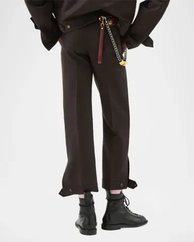 Versace Men's Straight-Leg Formal Pants | Thumbnail 3 Versace Men's Straight-Leg Formal Pants | Thumbnail 3