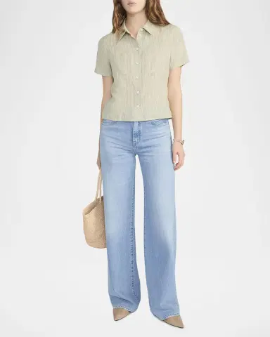 FRAME The Off Duty Stroll Jeans | Thumbnail 2 FRAME The Off Duty Stroll Jeans | Thumbnail 2