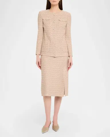 Misook Heritage Tonal Tweed Knit Jacket | Thumbnail 2 Misook Heritage Tonal Tweed Knit Jacket | Thumbnail 2