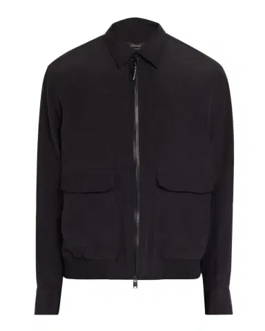 Brioni Men's Cotton Performa Shirt Blouson | Thumbnail 1 Brioni Men's Cotton Performa Shirt Blouson | Thumbnail 1