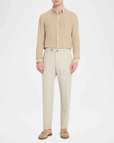 Incotex Men 's Slim-Fit Chinolino Trousers | Thumbnail 2 Incotex Men 's Slim-Fit Chinolino Trousers | Thumbnail 2