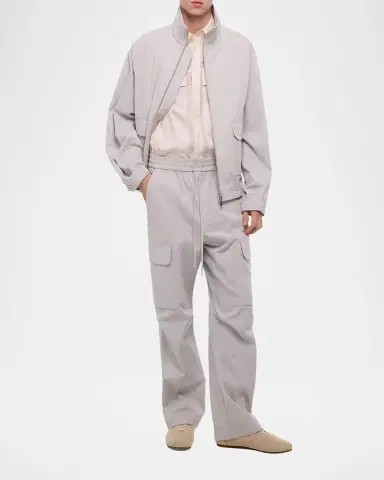 Helmut Lang Men's Utility Straight Leg Pull-On Pants | Thumbnail 2 Helmut Lang Men's Utility Straight Leg Pull-On Pants | Thumbnail 2