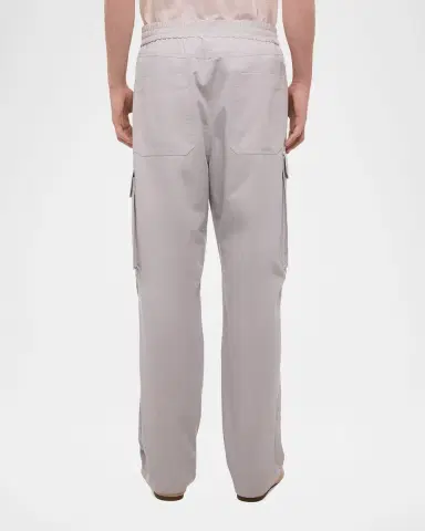 Helmut Lang Men's Utility Straight Leg Pull-On Pants | Thumbnail 3 Helmut Lang Men's Utility Straight Leg Pull-On Pants | Thumbnail 3