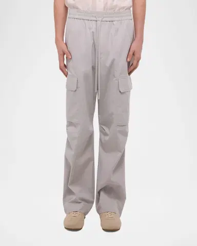 Helmut Lang Men's Utility Straight Leg Pull-On Pants | Thumbnail 4 Helmut Lang Men's Utility Straight Leg Pull-On Pants | Thumbnail 4