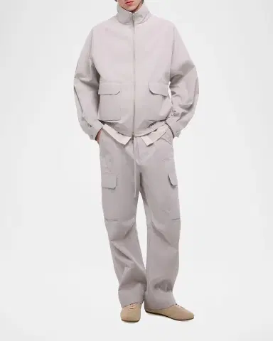 Helmut Lang Men's Utility Cropped Parka Jacket | Thumbnail 2 Helmut Lang Men's Utility Cropped Parka Jacket | Thumbnail 2