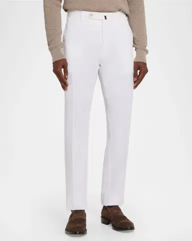 Incotex Men 's Slim-Fit Chinolino Trousers | Thumbnail 4 Incotex Men 's Slim-Fit Chinolino Trousers | Thumbnail 4