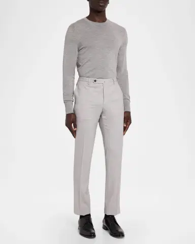 Incotex Men 's Slim-Fit Tropical Wool Trousers | Thumbnail 2 Incotex Men 's Slim-Fit Tropical Wool Trousers | Thumbnail 2