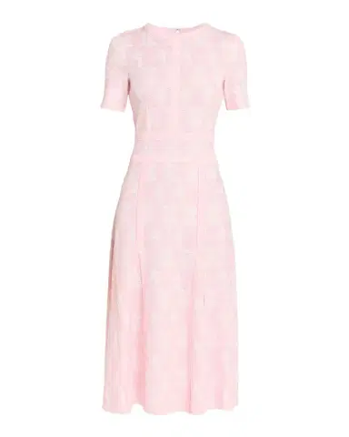 Misook Intarsia-Knit Godet Midi Dress | Thumbnail 1 Misook Intarsia-Knit Godet Midi Dress | Thumbnail 1