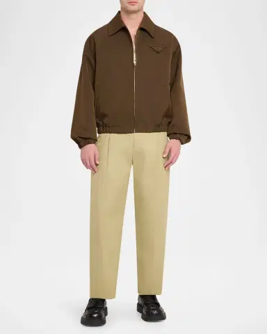 Bottega Veneta Men's Wool Blouson Jacket | Thumbnail 2 Bottega Veneta Men's Wool Blouson Jacket | Thumbnail 2