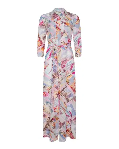 L'Agence Cameron Maxi Shirtdress | Thumbnail 1 L'Agence Cameron Maxi Shirtdress | Thumbnail 1