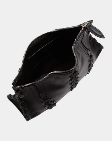McQueen Lace-Up Corset Leather Shoulder Bag | Thumbnail 3 McQueen Lace-Up Corset Leather Shoulder Bag | Thumbnail 3