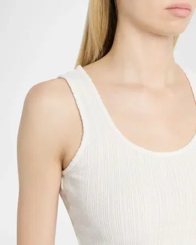 L'AGENCE Adira Pointelle Scoop-Neck Tee | Thumbnail 5 L'AGENCE Adira Pointelle Scoop-Neck Tee | Thumbnail 5
