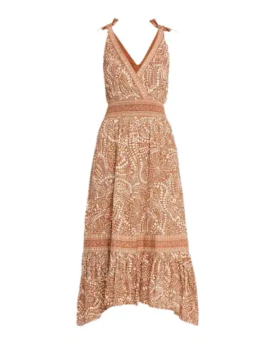 Ramy Brook Mariam Smocked-Waist Midi Dress | Thumbnail 1 Ramy Brook Mariam Smocked-Waist Midi Dress | Thumbnail 1