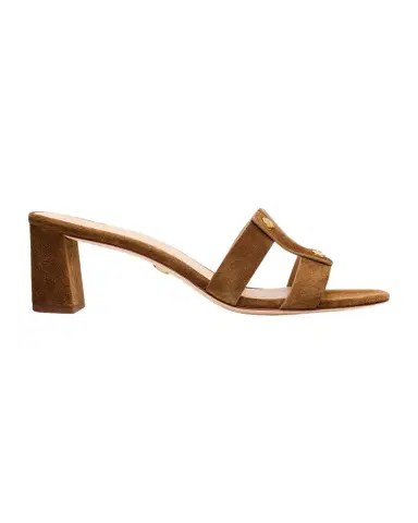 Veronica Beard 55mm Via Suede Block-Heel Sandals | Thumbnail 1 Veronica Beard 55mm Via Suede Block-Heel Sandals | Thumbnail 1