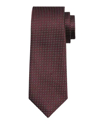 Isaia Men's Geometric Silk Tie | Thumbnail 1 Isaia Men's Geometric Silk Tie | Thumbnail 1
