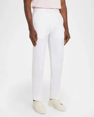 Zanella Men 's Parker Linen Trousers | Thumbnail 4 Zanella Men 's Parker Linen Trousers | Thumbnail 4