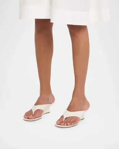Stuart Weitzman 50mm Vinnie Leather Thong Sandals | Thumbnail 2 Stuart Weitzman 50mm Vinnie Leather Thong Sandals | Thumbnail 2