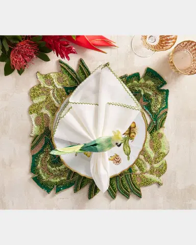 Kim Seybert Calypso Beaded Placemat | Thumbnail 6 Kim Seybert Calypso Beaded Placemat | Thumbnail 6