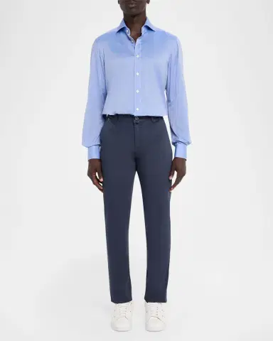 Sartorio Men 's Cotton Poplin Four-Pocket Pants | Thumbnail 2 Sartorio Men 's Cotton Poplin Four-Pocket Pants | Thumbnail 2