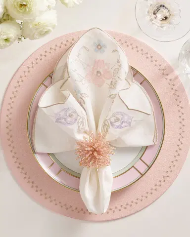 Kim Seybert Printemps Embroidered Napkin | Thumbnail 5 Kim Seybert Printemps Embroidered Napkin | Thumbnail 5
