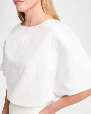 TWP Simple T in Denim Shirting | Thumbnail 5 TWP Simple T in Denim Shirting | Thumbnail 5