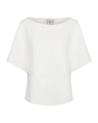 TWP Simple T in Denim Shirting | Thumbnail 1 TWP Simple T in Denim Shirting | Thumbnail 1