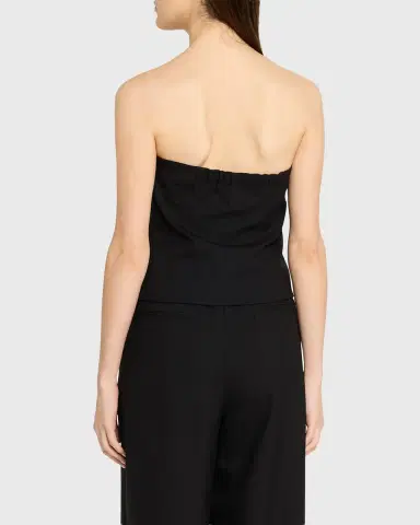 OFFICINE GÉNÉRALE Noelia Wool Bustier Top | Thumbnail 3 OFFICINE GÉNÉRALE Noelia Wool Bustier Top | Thumbnail 3